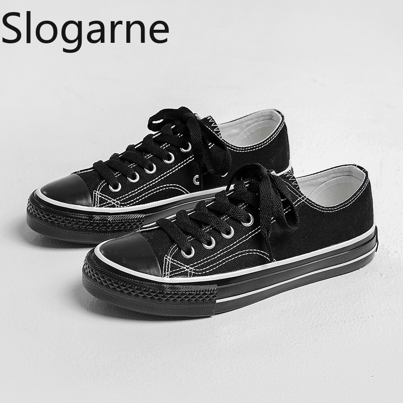 Casual Sneaker Low - Women New Arrival Canvas Shoes Autumn