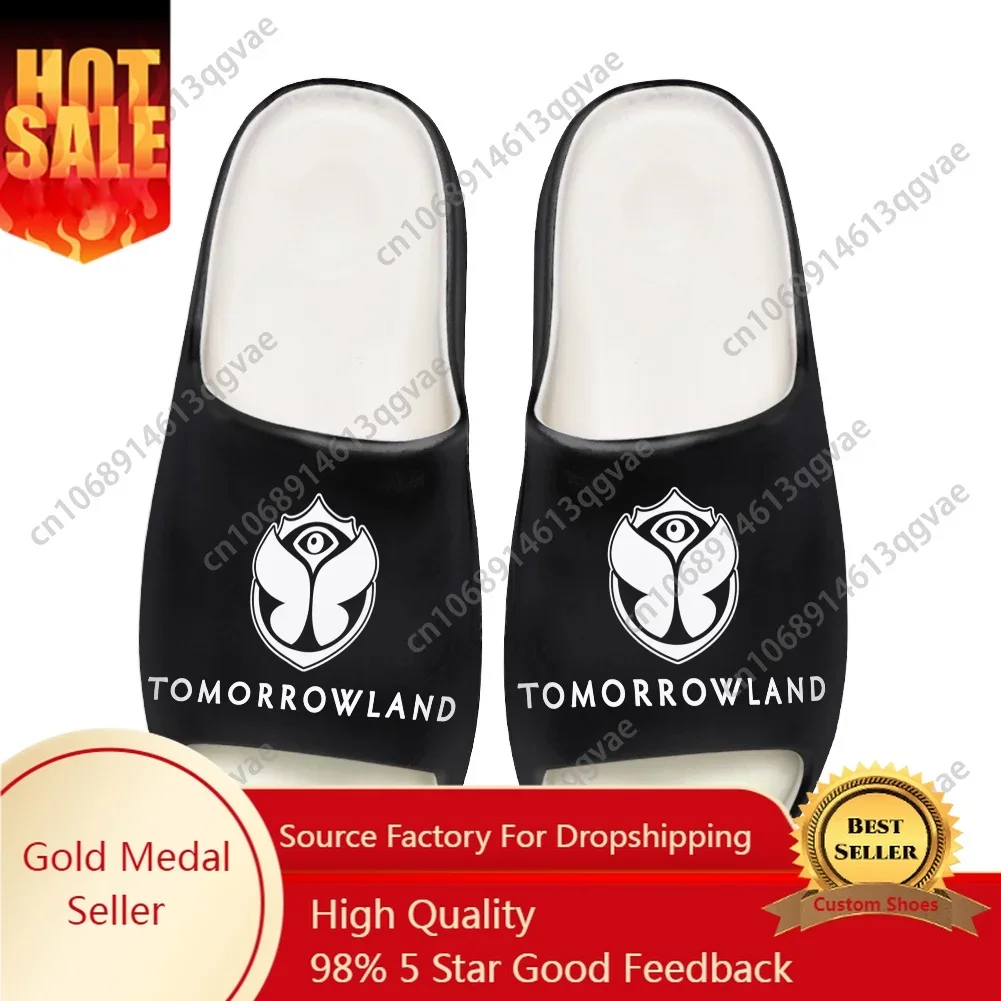 Men Shoes Office - Tomorrowland Flag Music Festival Soft Sole