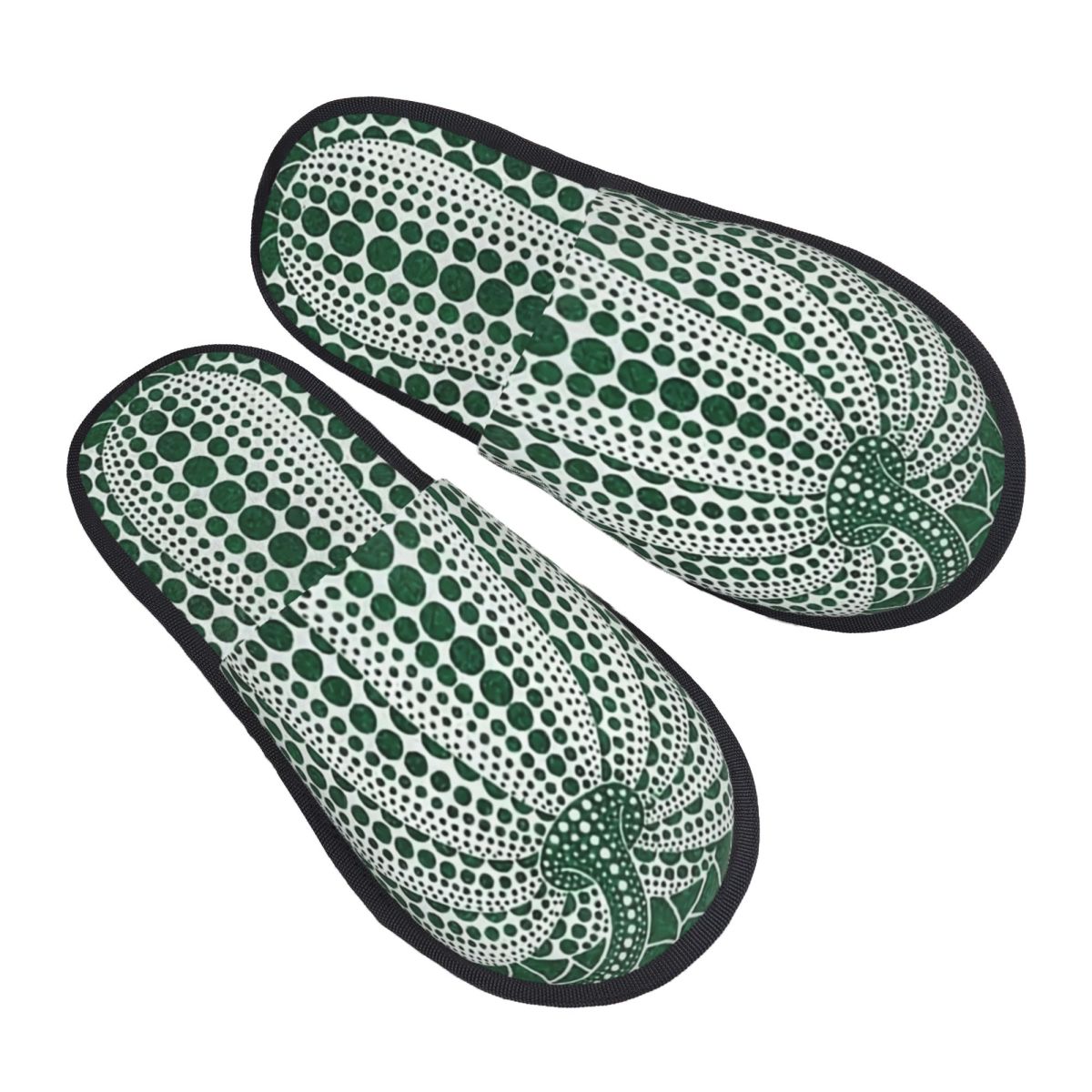 Men'S Shoes With Memory Foam - Pink Polka Dot Yayoi Kusama Abstract