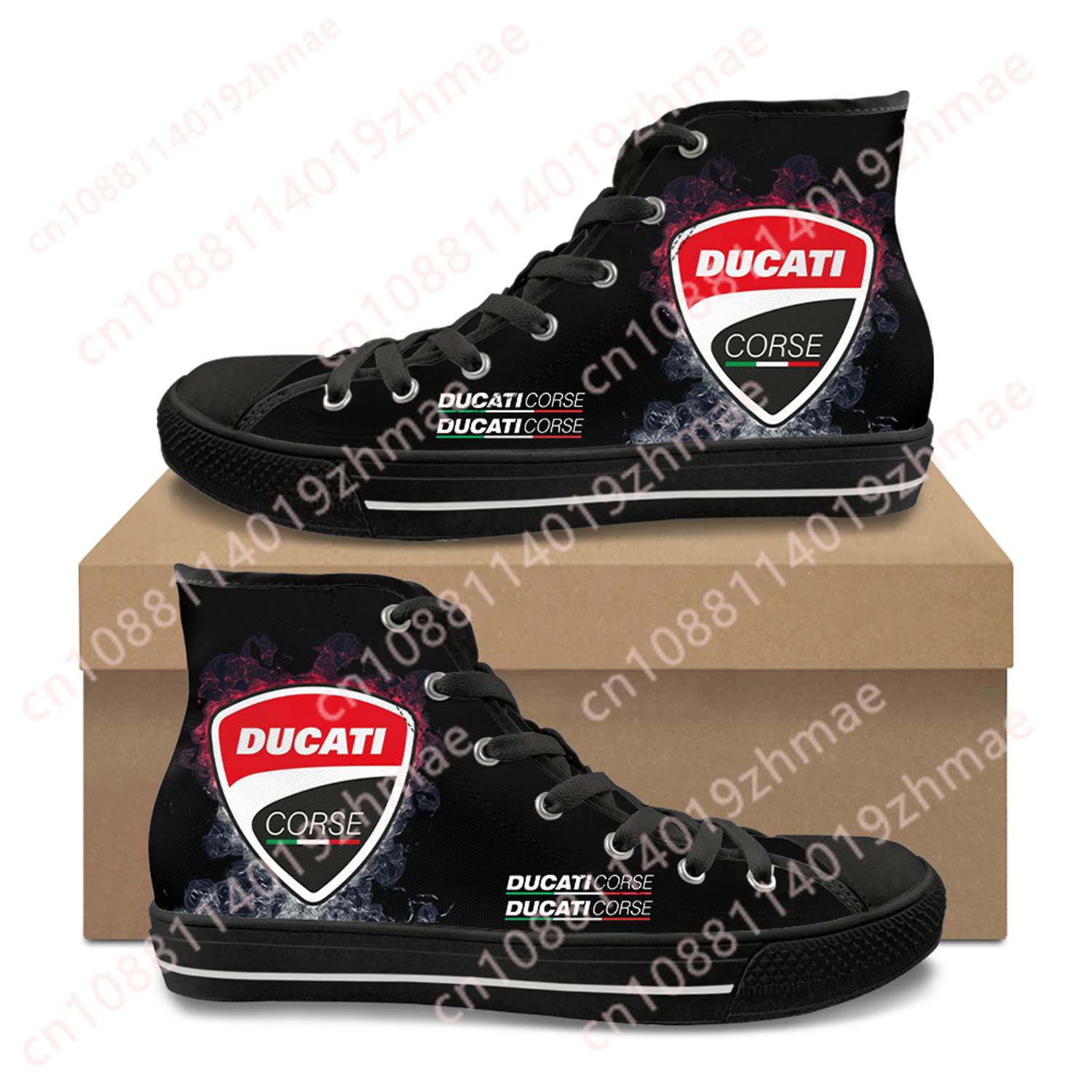 Canvas Sneaker High - Ducatis Italy shoes Flats Sneakers Mens