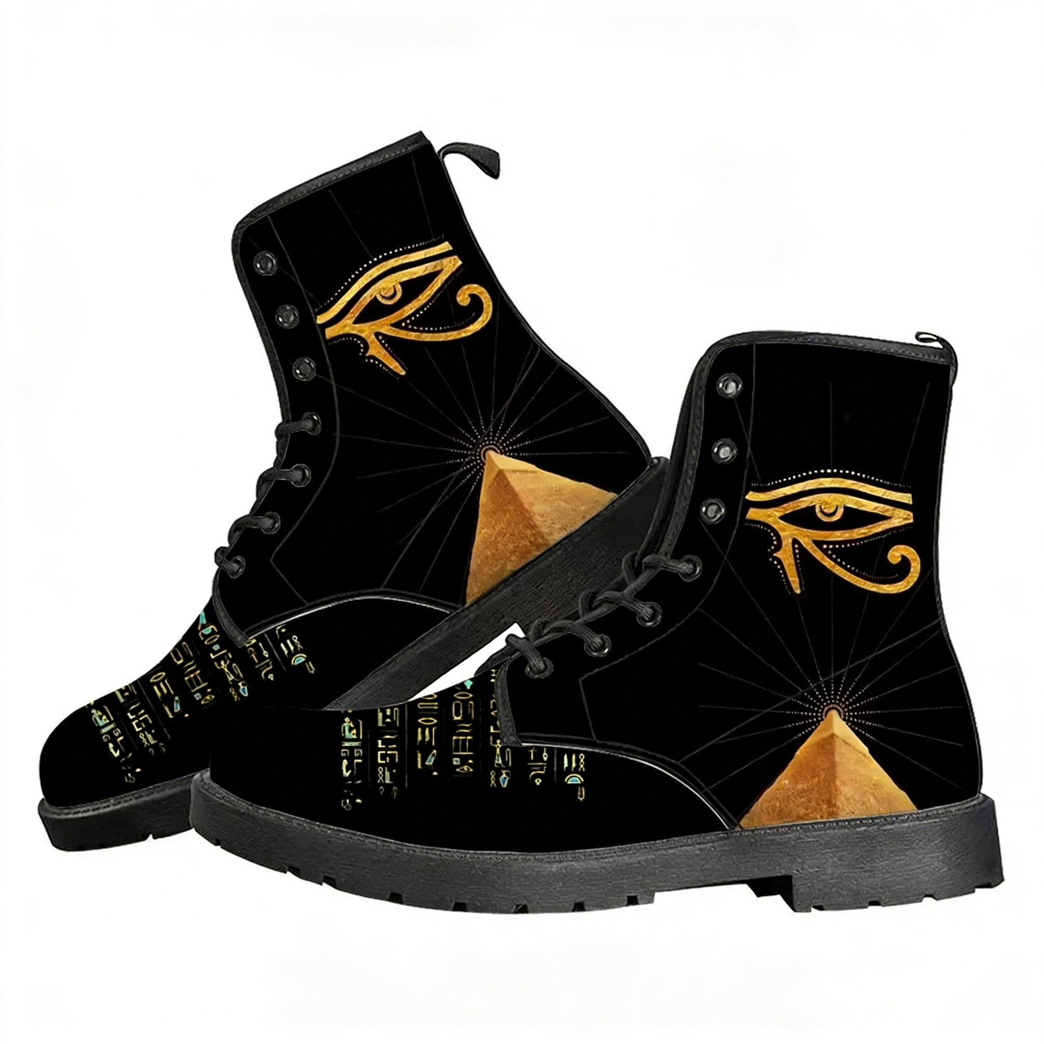Men Shoes Egypt - Horus Egyptian God Casual Boots Mens