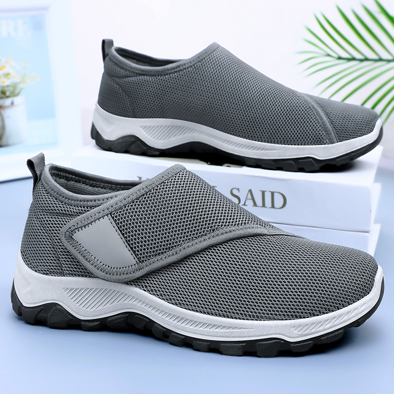2026 New Summer Men's Mesh Sho - Men'S Shoes With Velcro recension och pris