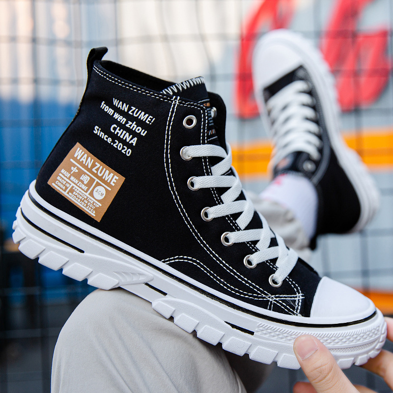 New shoes for man High Top Can - Canvas Sneaker High recension och pris