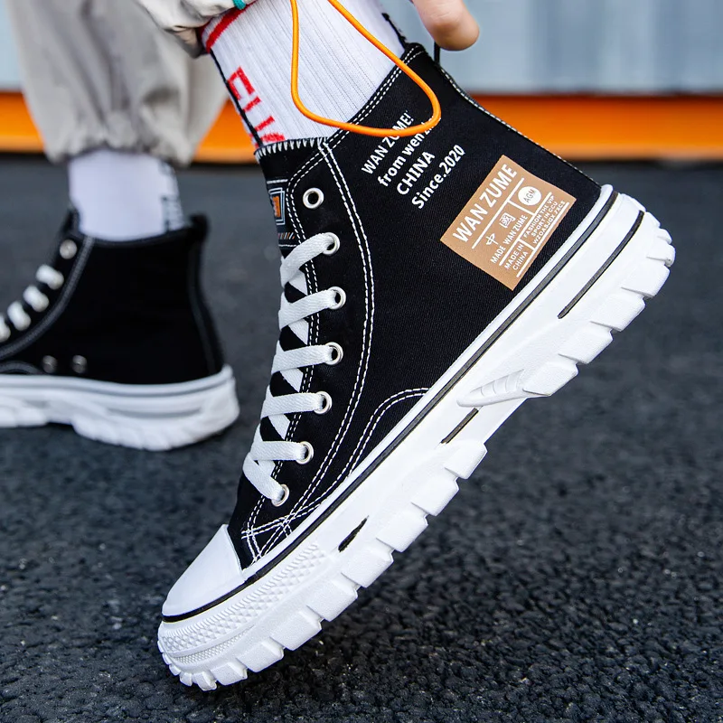 New shoes for man High Top Can - Canvas Sneaker High recension och pris