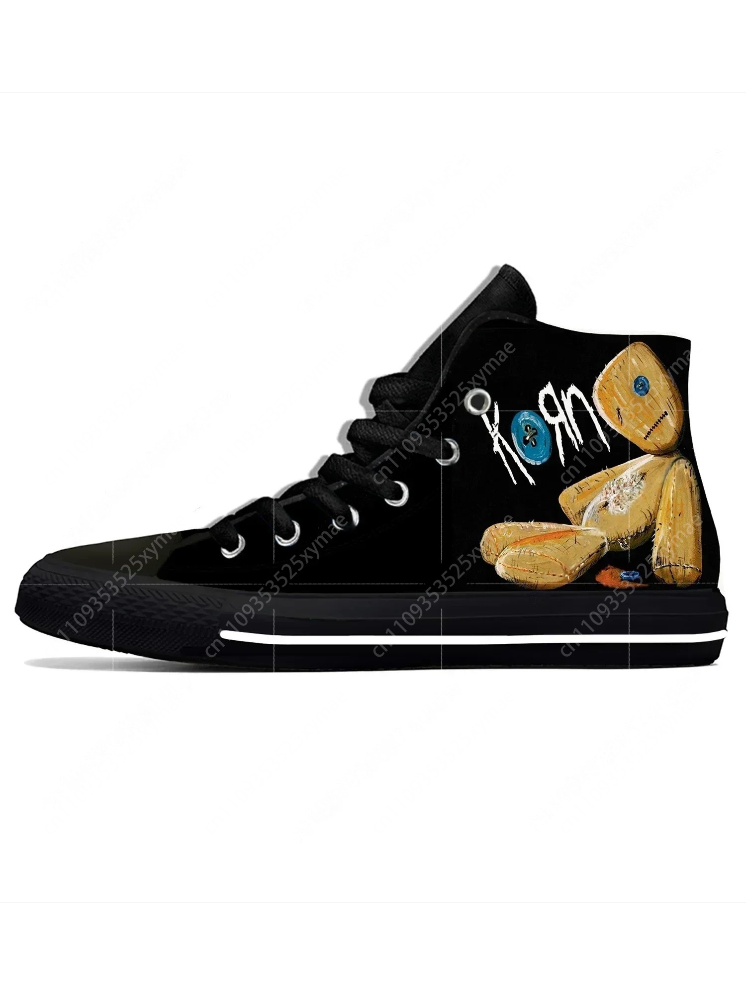 Korn Rock Band High Top Sneake - Canvas Sneaker High recension och pris