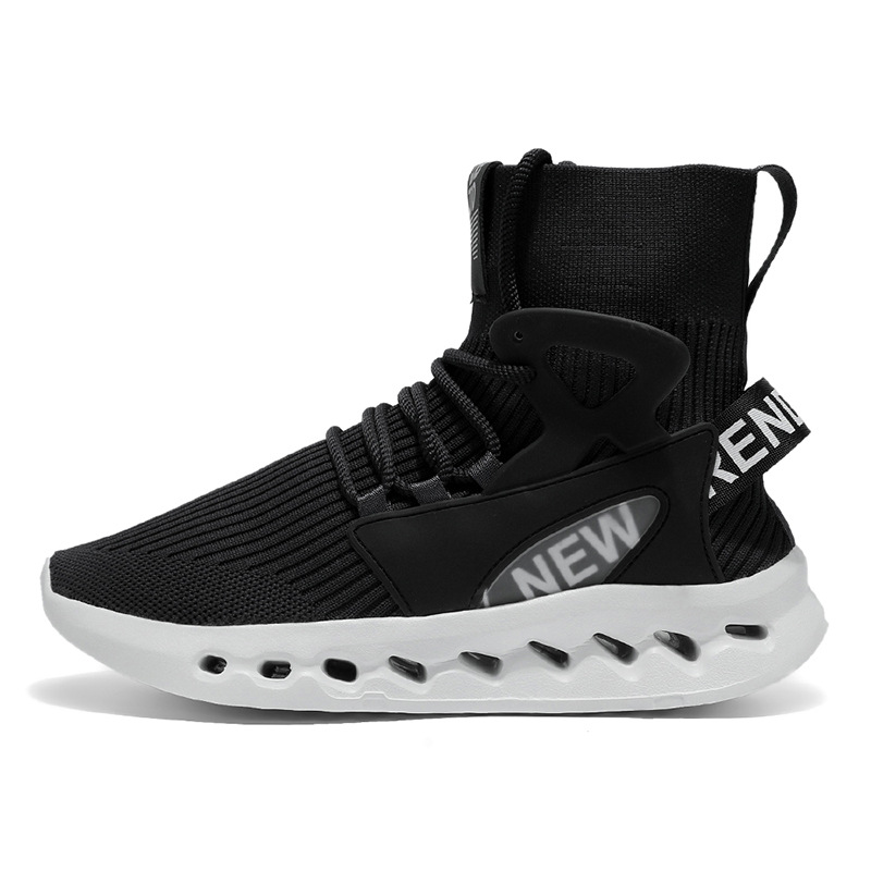 Trendy Men High Top Sock Shoes - Men Shoes Office recension och pris