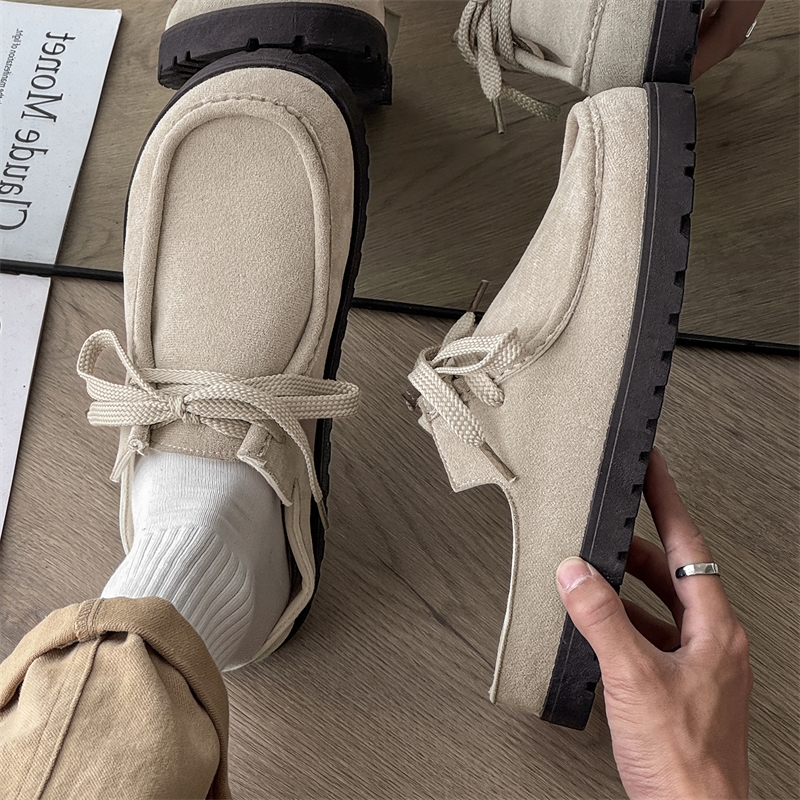 Fashion Men Half Slippers Sued - Men'S Shoes Comfortable Walking recension och pris