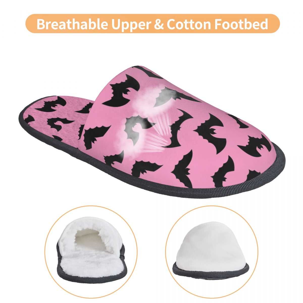 Custom Pastel Goth Pink Black  - Men'S Shoes With Memory Foam recension och pris