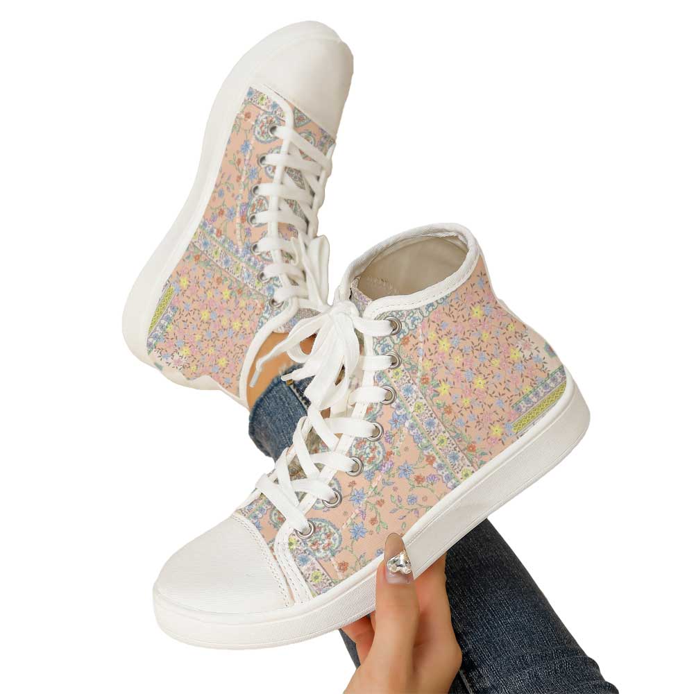 Women's Vintage Ditsy Floral P - Canvas Sneaker High recension och pris