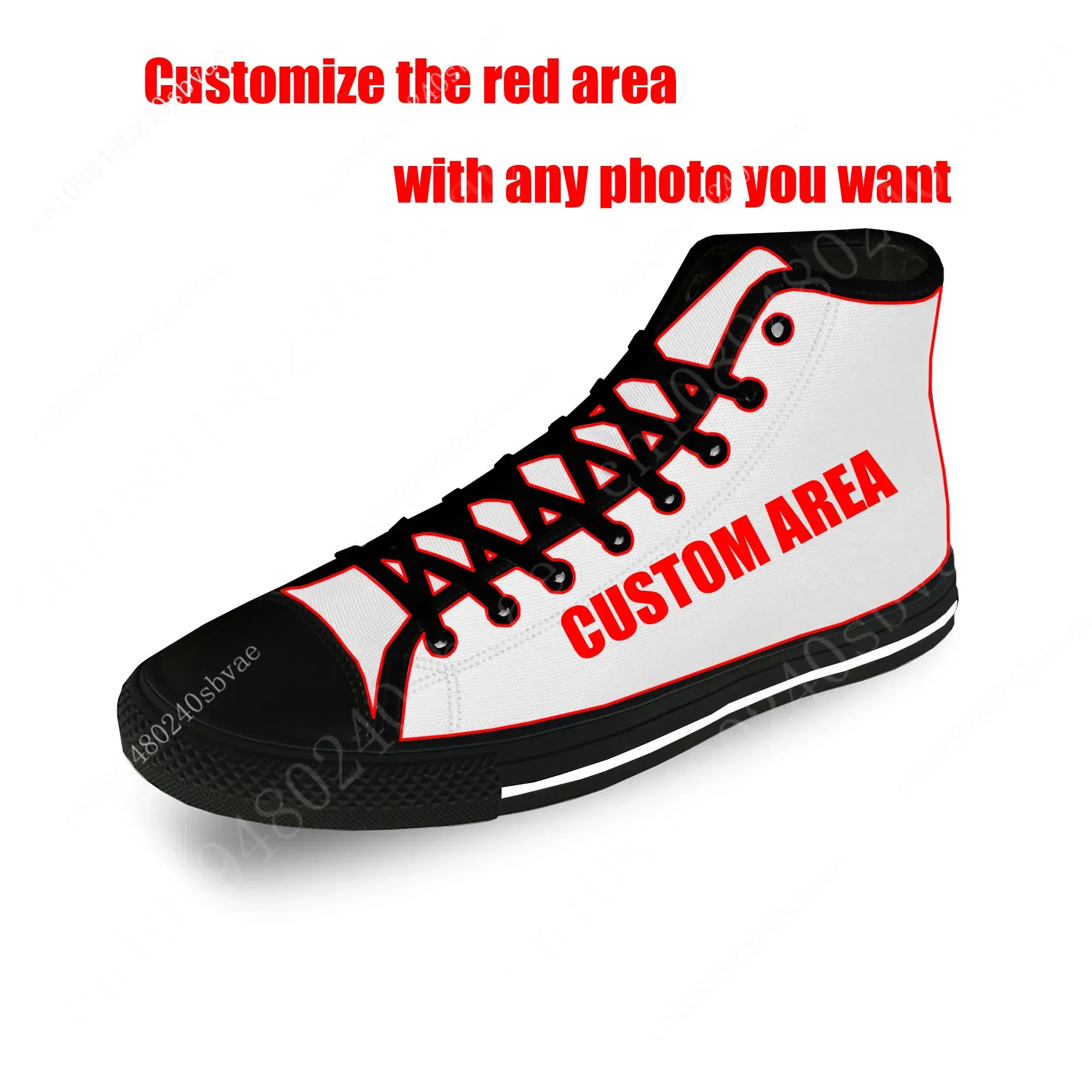 Plaid High Top Shoes Mens Wome - Canvas Sneaker High recension och pris
