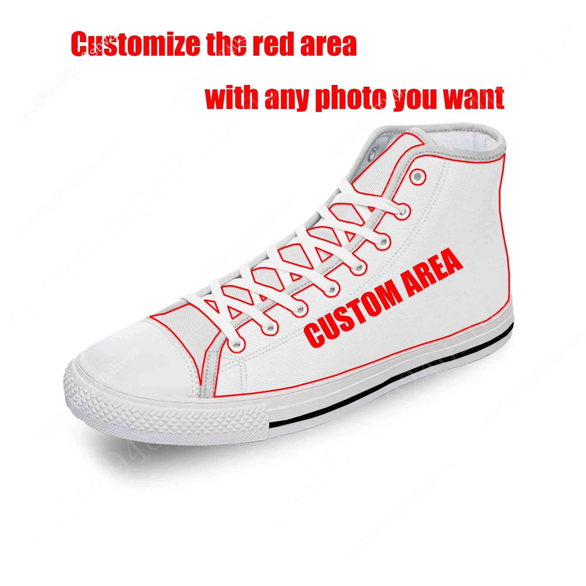 Plaid High Top Shoes Mens Wome - Canvas Sneaker High recension och pris