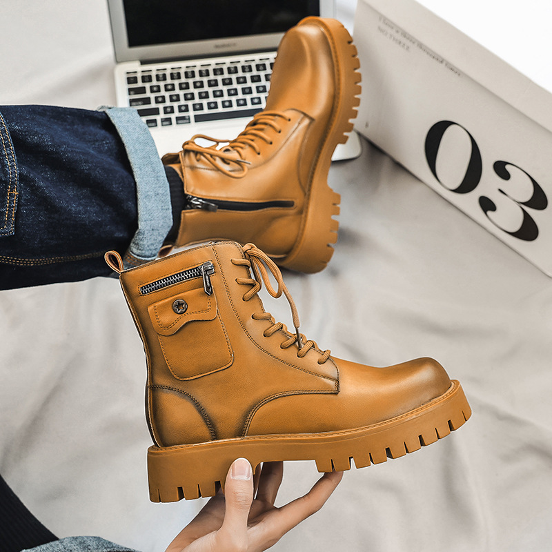 2025 Trend Men Boots Sneakers  - Men'S Shoes Low Top recension och pris