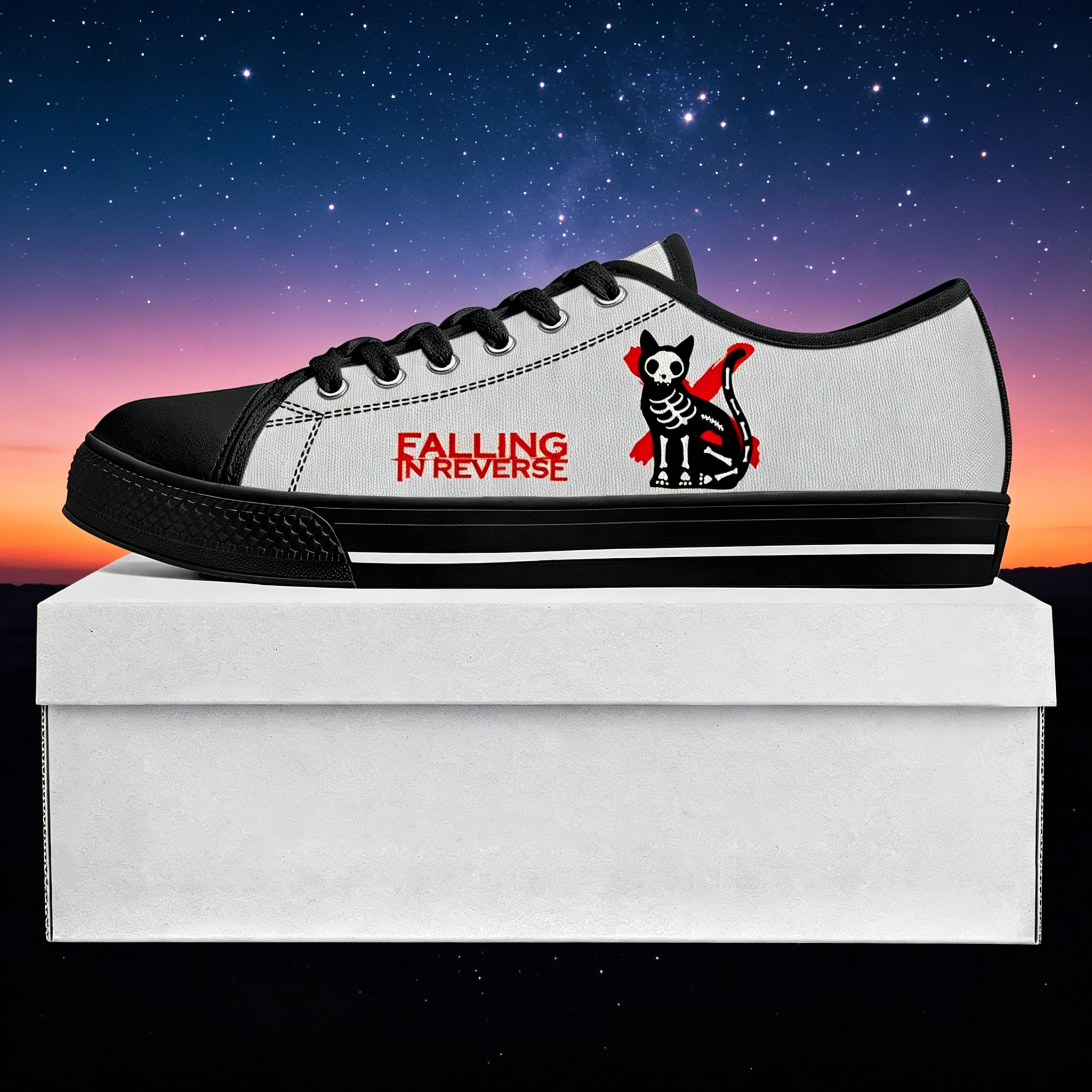 Falling In Reverse Casual Shoe - Men'S Shoes Comfortable Walking recension och pris