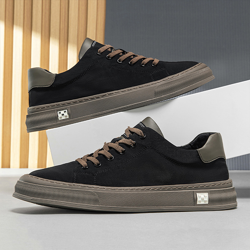 Versatile Lace-Up Men's Sneake - Men'S Shoes Comfortable Walking recension och pris