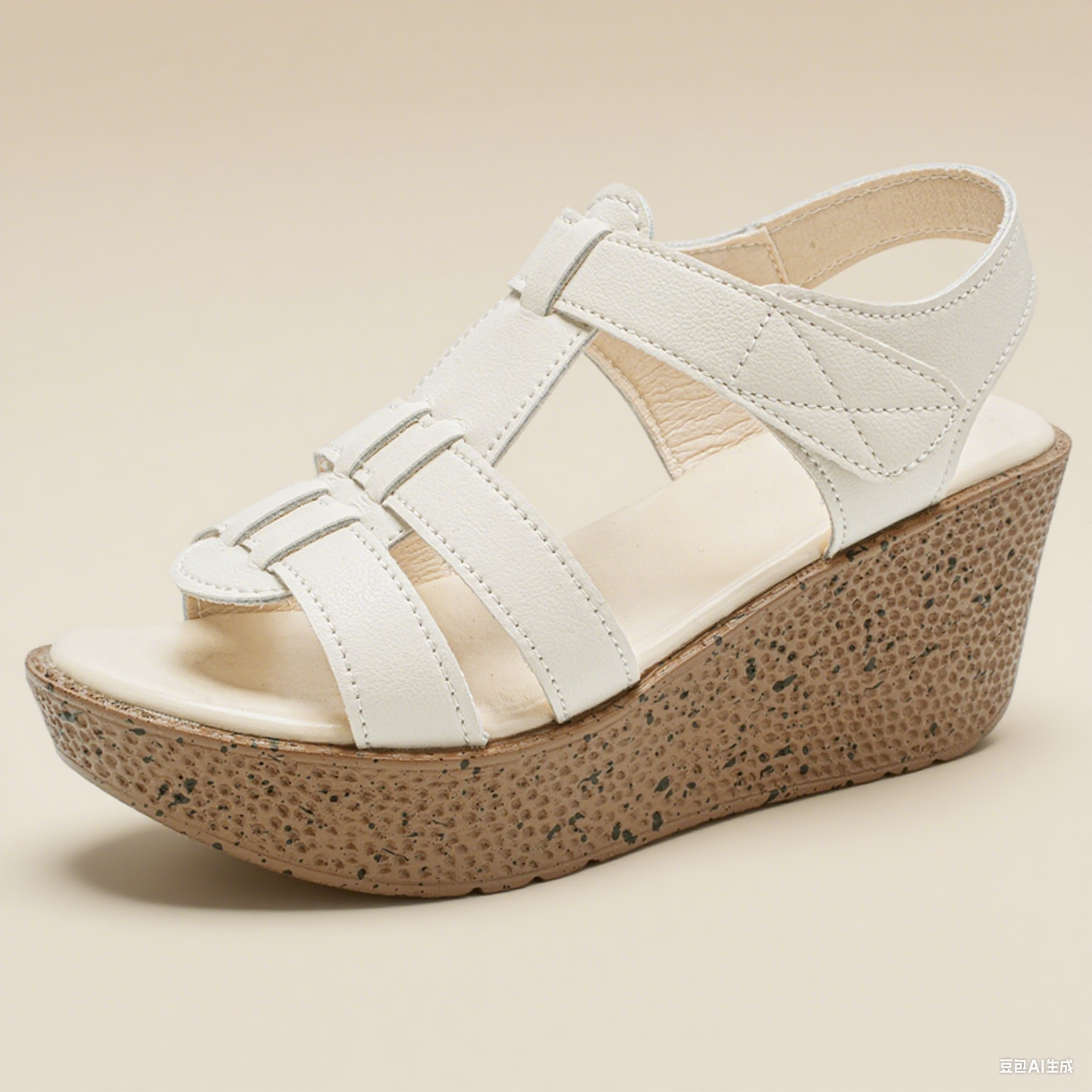 Retro Summer Cross Strap Velcr - Velcro Strap Sandal recension och pris