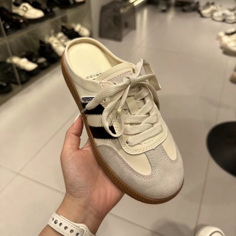 Women Mules Shoes Sports Round - Casual Sneaker Low recension och pris