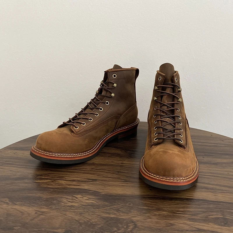 Vintage British Men Ankle Boot - Men Shoes Office recension och pris