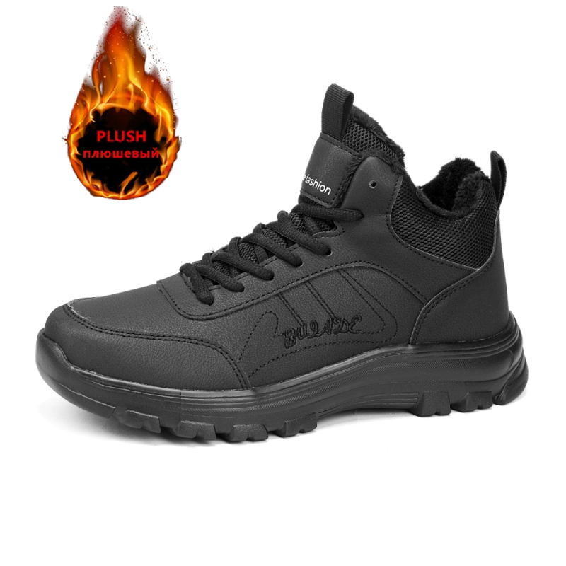 Brand Men's Boots Warm Plush S - Hiking Boot Waterproof recension och pris