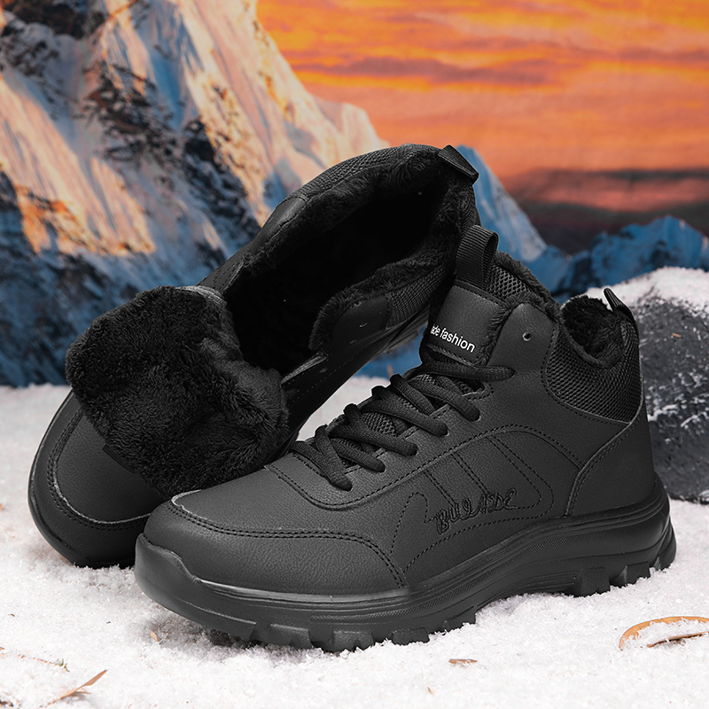 Brand Men's Boots Warm Plush S - Hiking Boot Waterproof recension och pris