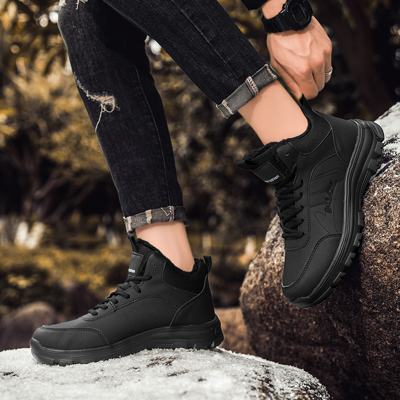 Brand Men's Boots Warm Plush S - Hiking Boot Waterproof recension och pris