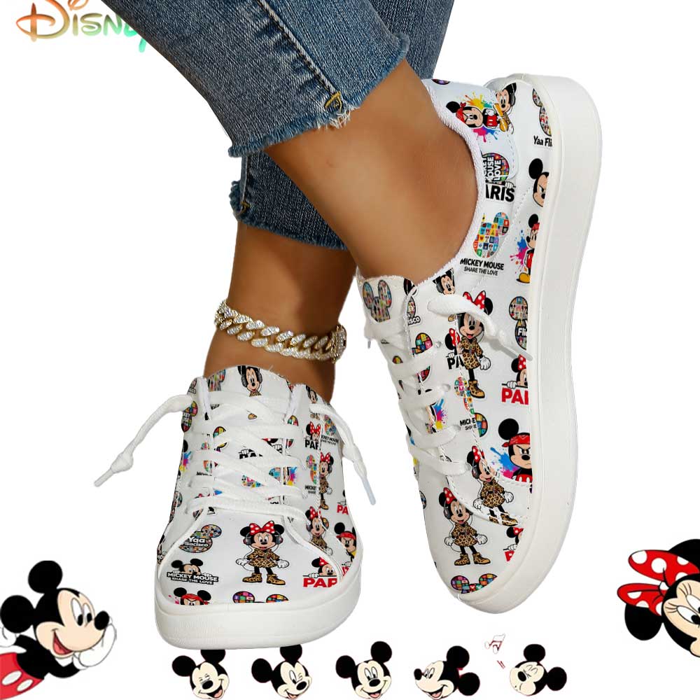 Disney Mickey & Minnie Leopard - Casual Sneaker Low recension och pris