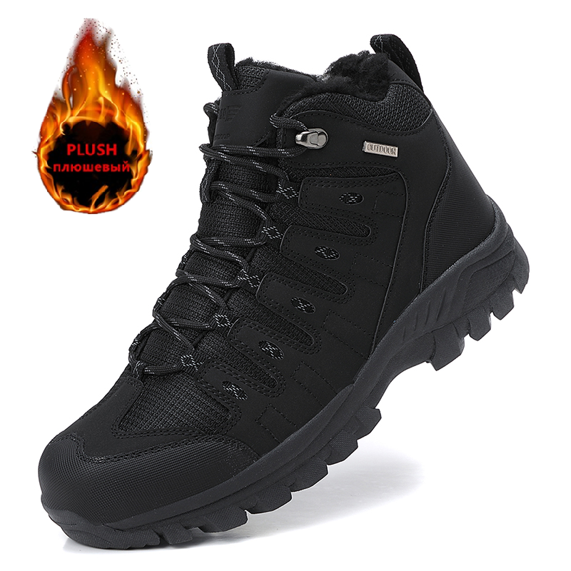Winter Men's Boots Warm Plush  - Men Shoes Office recension och pris