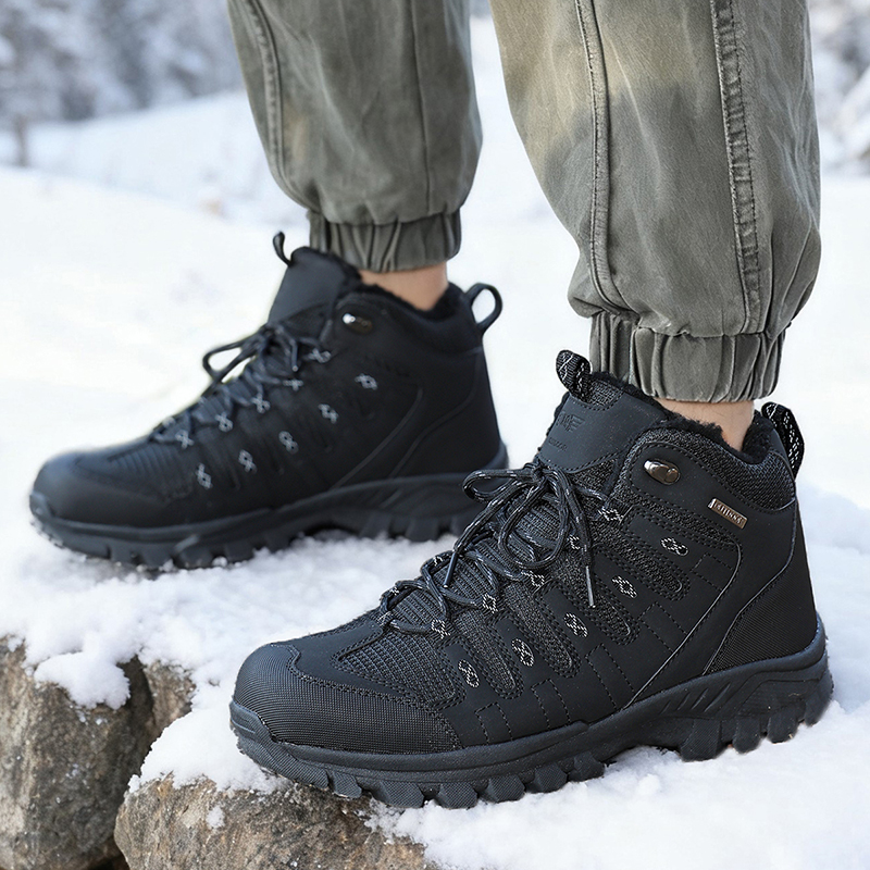 Winter Men's Boots Warm Plush  - Men Shoes Office recension och pris