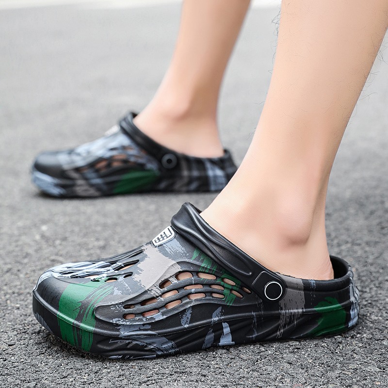 Men's Summer Camouflage Graffi - Men'S Shoes With Velcro recension och pris