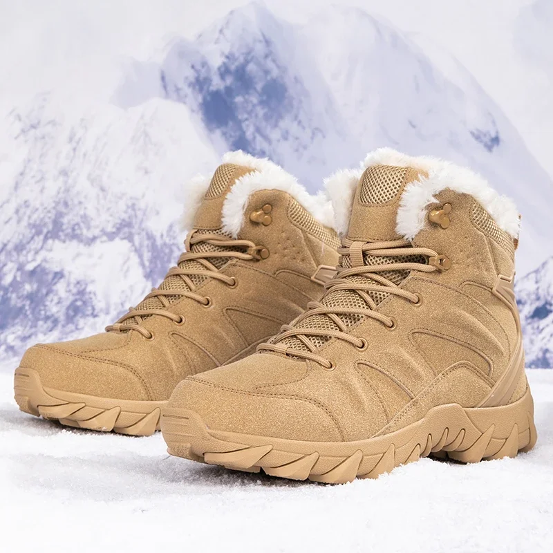 Men Winter Tactical Boots Lace - Hiking Boot Waterproof recension och pris