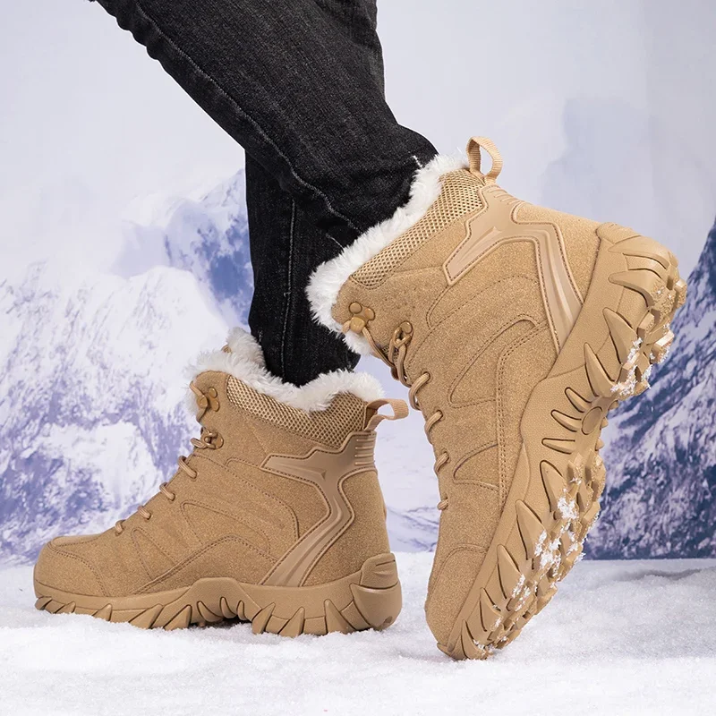 Men Winter Tactical Boots Lace - Hiking Boot Waterproof recension och pris