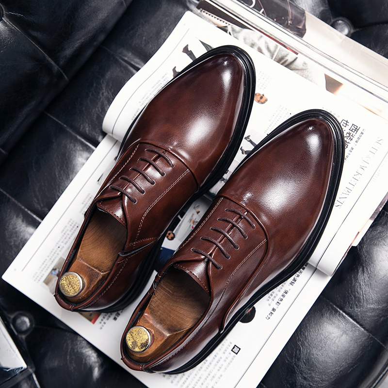 Men's Dress Shoes Classic Oxfo - Men Shoes Official recension och pris