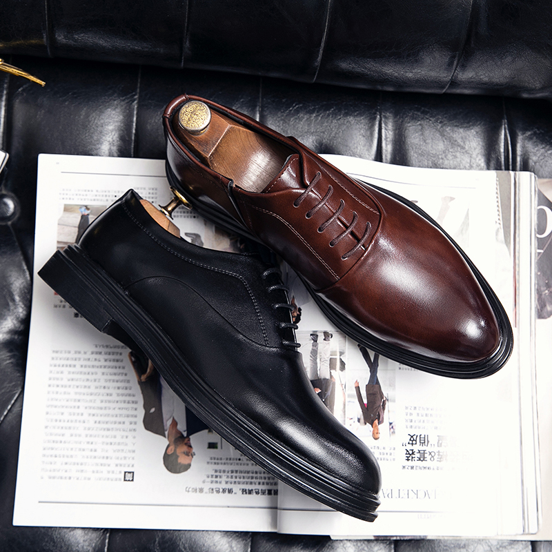 Men's Dress Shoes Classic Oxfo - Men Shoes Official recension och pris