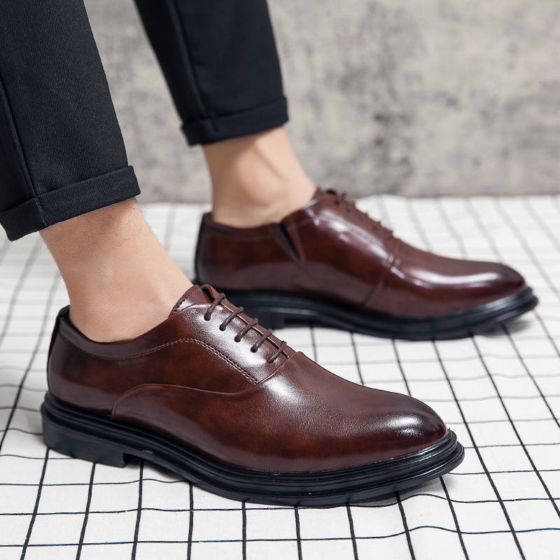 Men's Dress Shoes Classic Oxfo - Men Shoes Official recension och pris