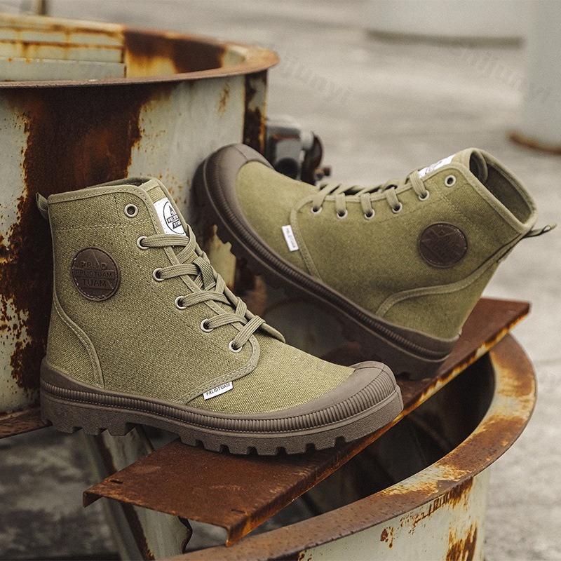 Men Canvas Shoes Fashion High  - Men'S Shoes Low Top recension och pris