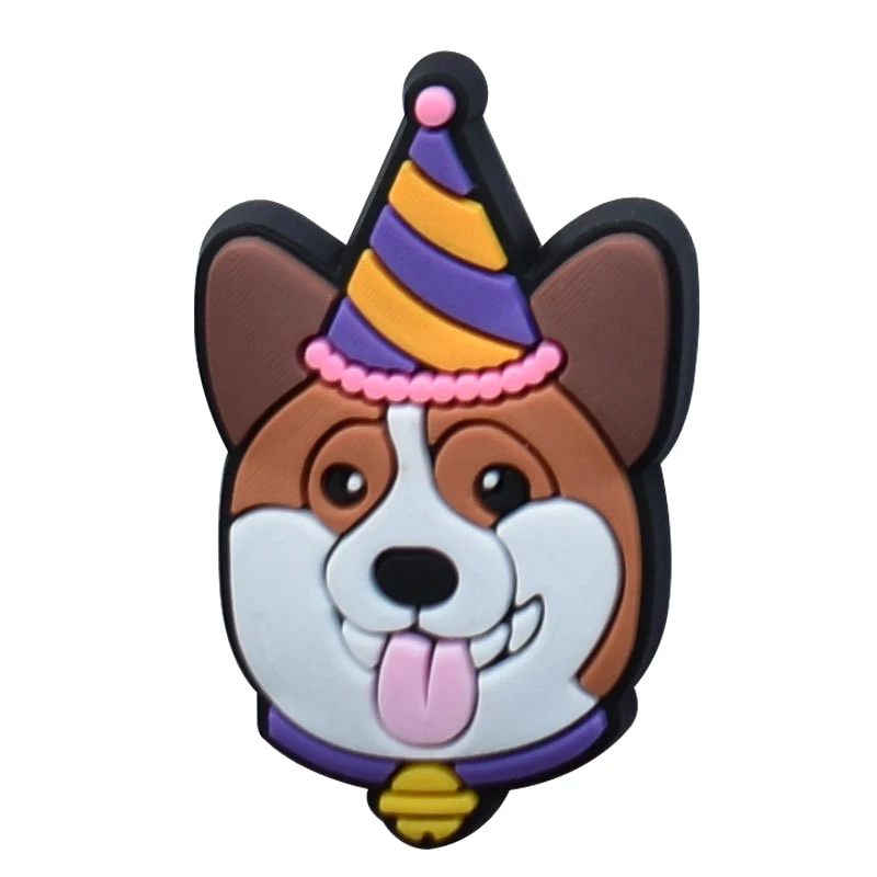 Birthday dog Shoe Charms for C - Men'S Shoes With Velcro recension och pris