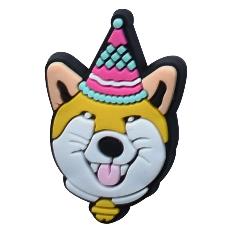 Birthday dog Shoe Charms for C - Men'S Shoes With Velcro recension och pris
