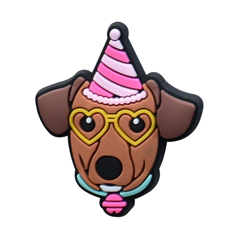 Birthday dog Shoe Charms for C - Men'S Shoes With Velcro recension och pris