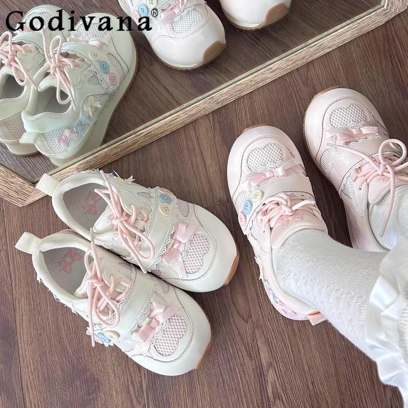 Japanese Cute Girls Sweet Lo S - Casual Sneaker Low recension och pris