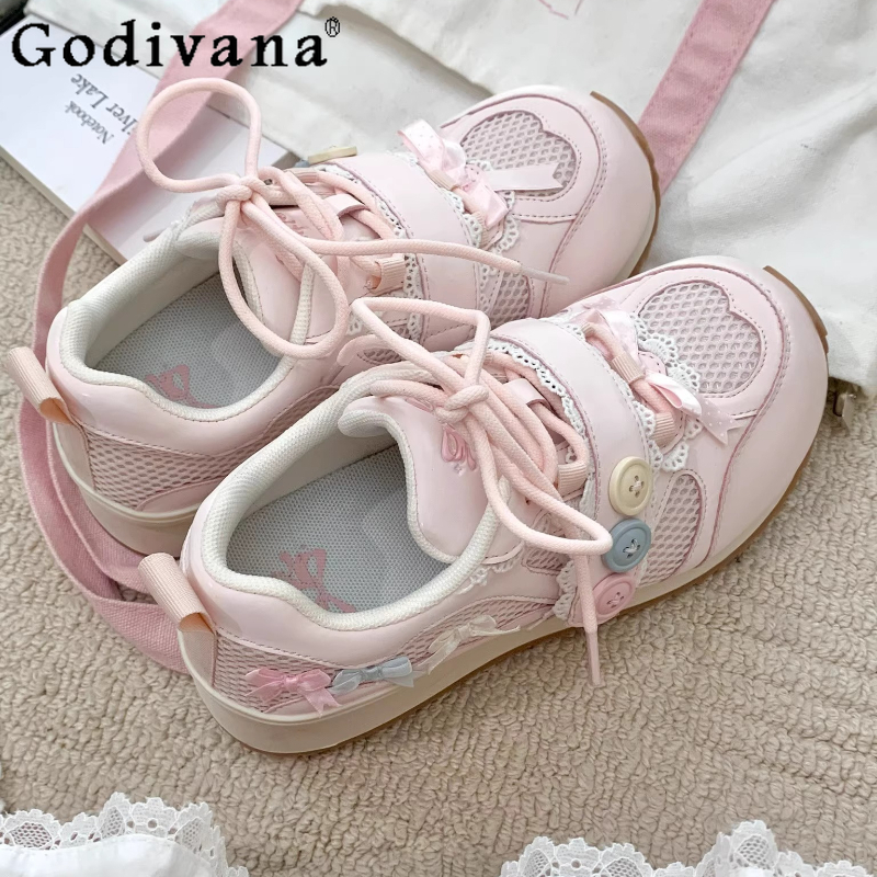 Japanese Cute Girls Sweet Lo S - Casual Sneaker Low recension och pris