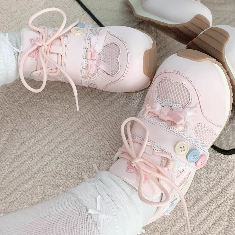 Japanese Cute Girls Sweet Lo S - Casual Sneaker Low recension och pris