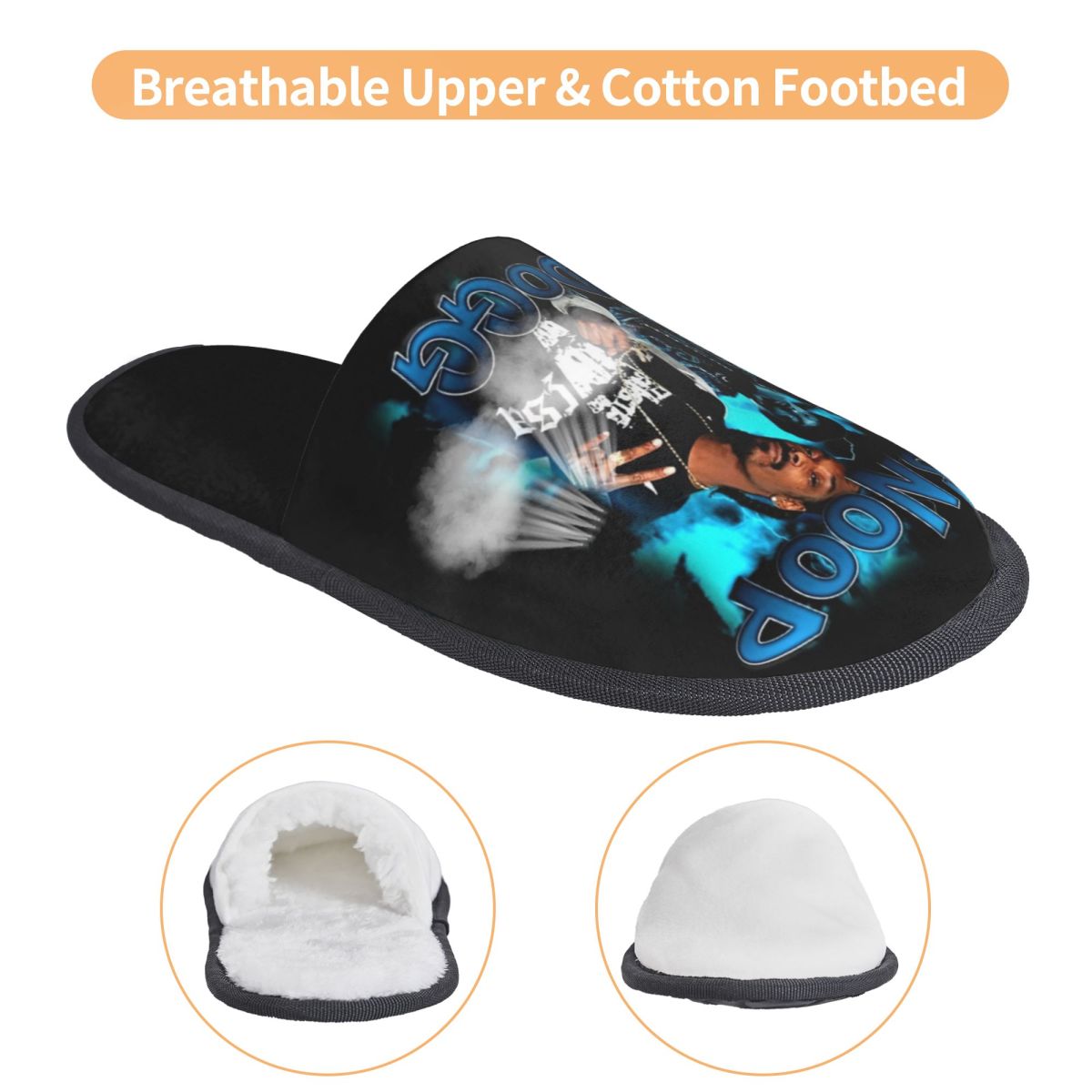 Snoop Dogg Vintage 90s House S - Men'S Shoes With Memory Foam recension och pris