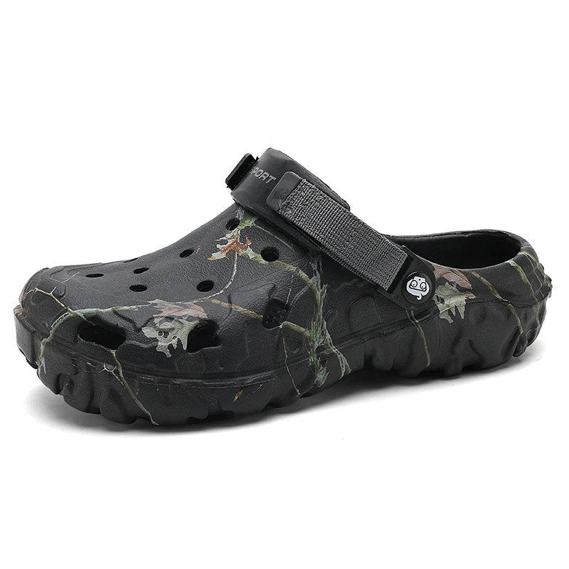 Men Clogs Slippers High Qualit - Men'S Shoes With Velcro recension och pris
