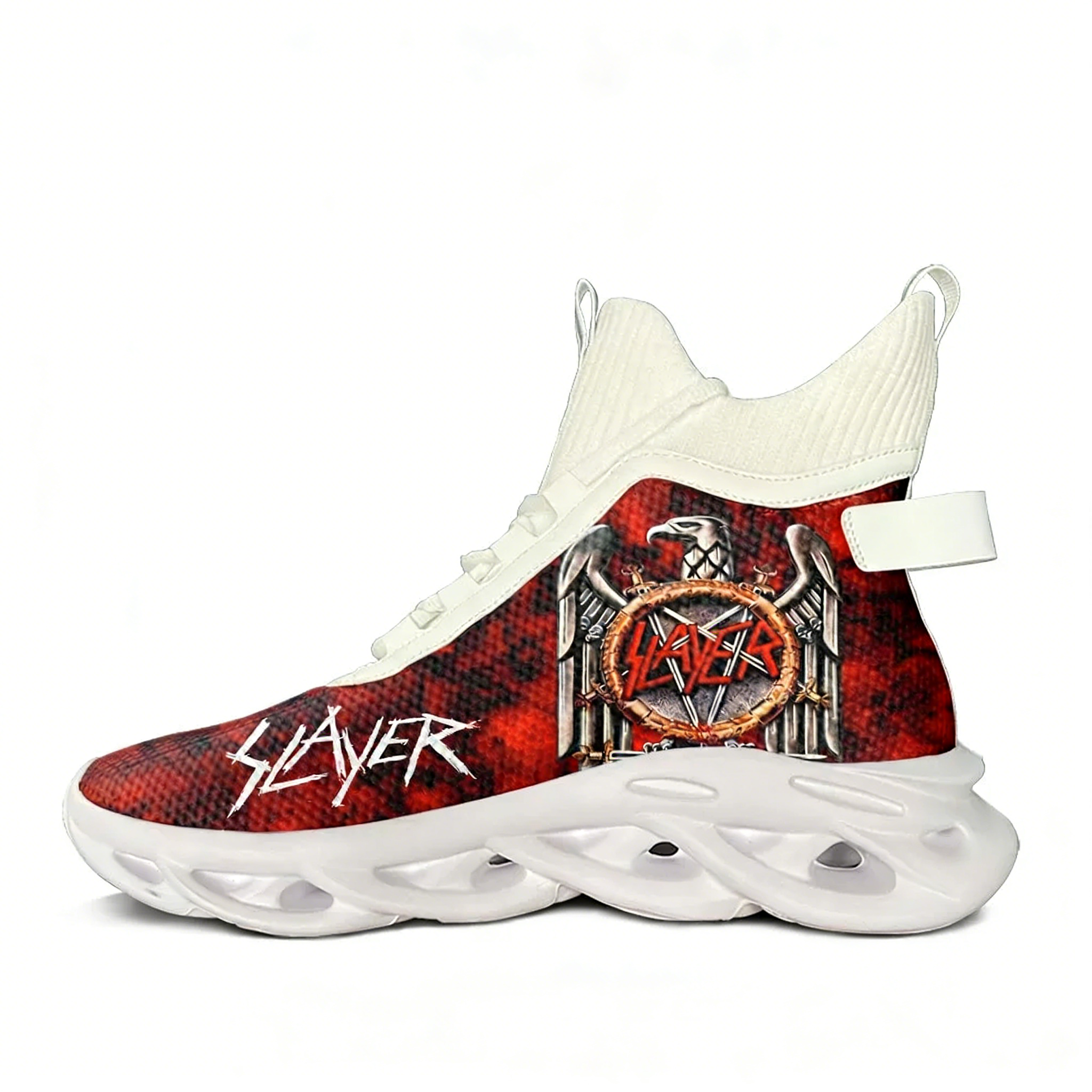Slayer Heavy Metal Rock Band H - Canvas Sneaker High recension och pris