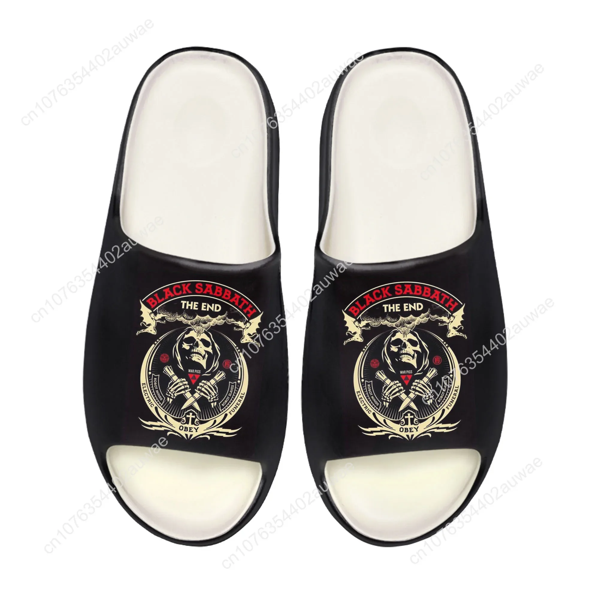 Black Heavy Metal Band Sabbath - Men Shoes Office recension och pris