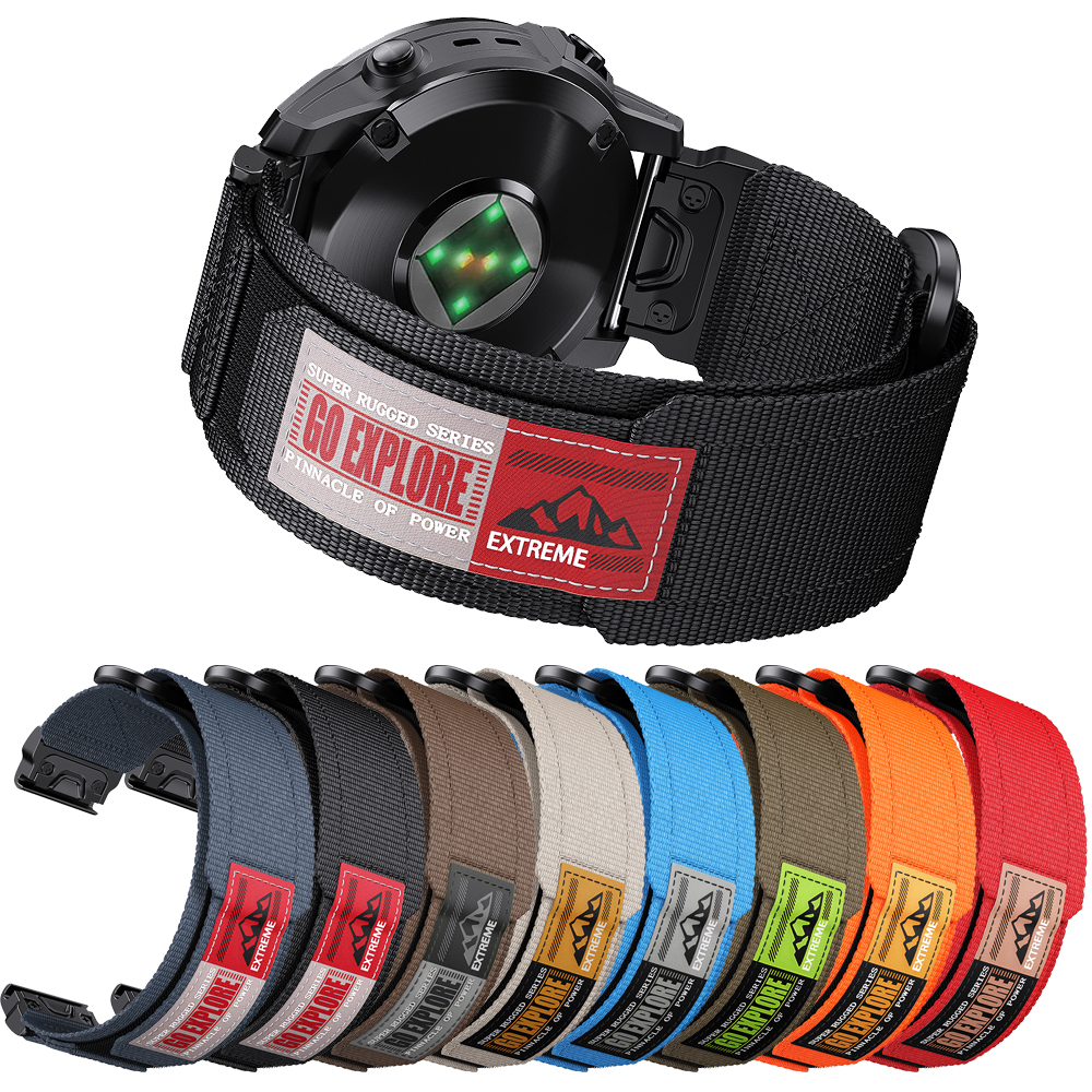 QuickFit 20mm 22mm 26mm Watch  - Velcro Strap Sandal recension och pris