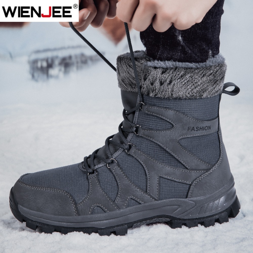 Brand Men's Winter Shoes Water - Hiking Boot Waterproof recension och pris