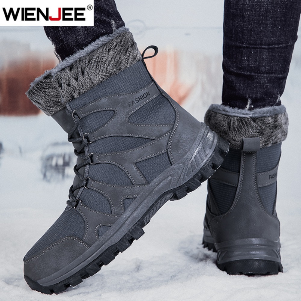 Brand Men's Winter Shoes Water - Hiking Boot Waterproof recension och pris