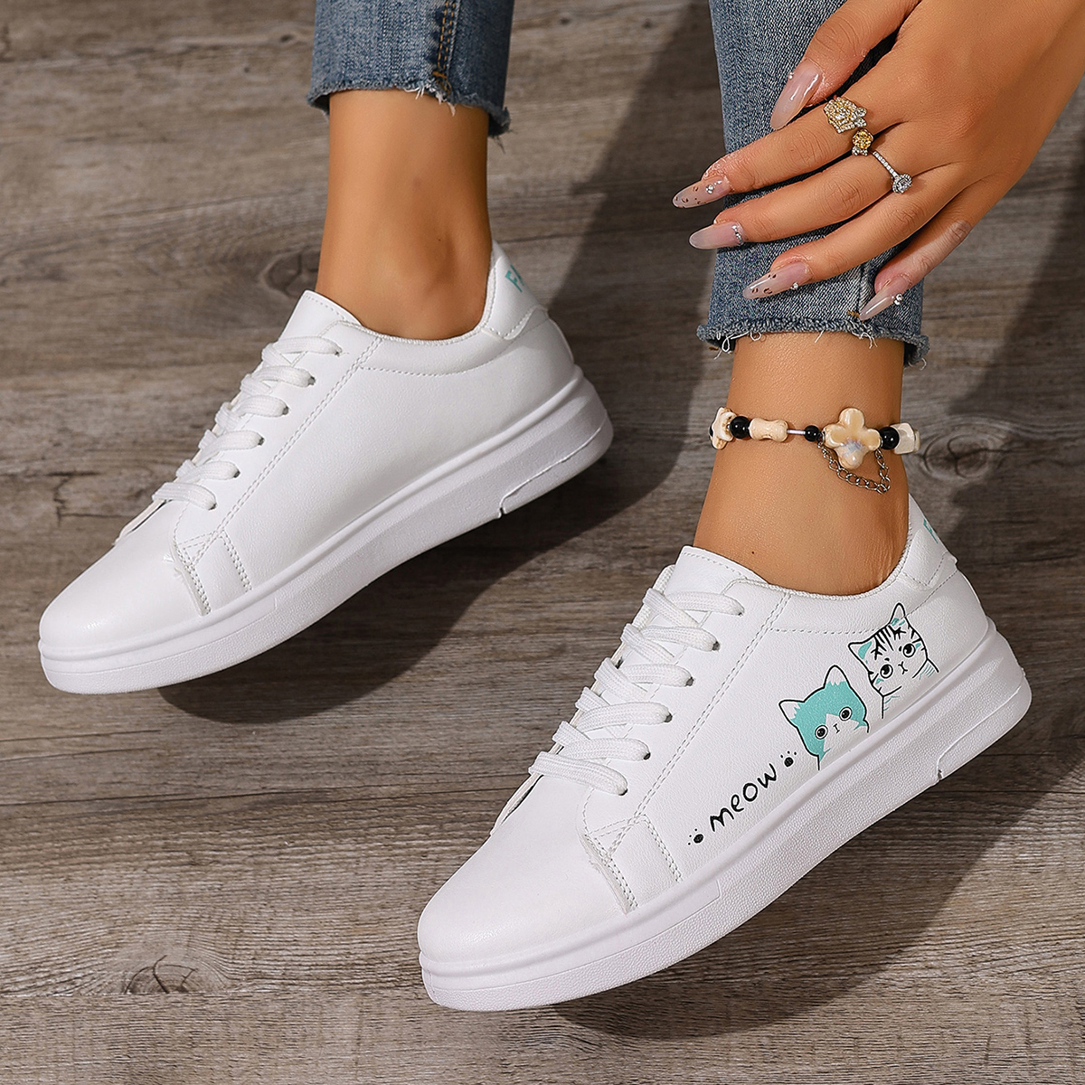 Women Sneakers Fashion Breathb - Casual Sneaker Low recension och pris