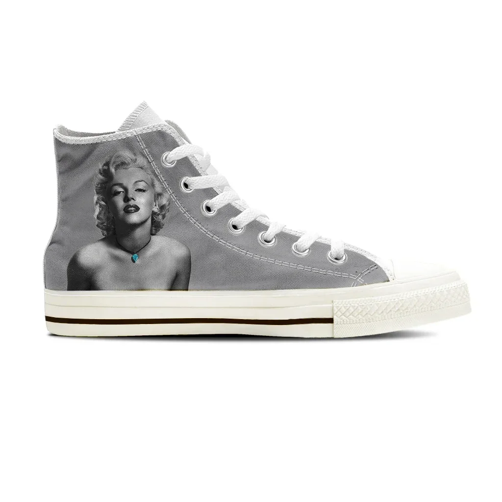 New Fashion Female High Top Ca - Canvas Sneaker High recension och pris