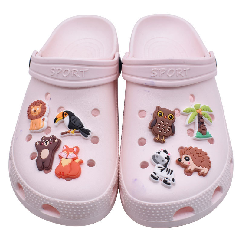 1pcs Pins Shoes Charms for Cro - Men'S Shoes With Velcro recension och pris
